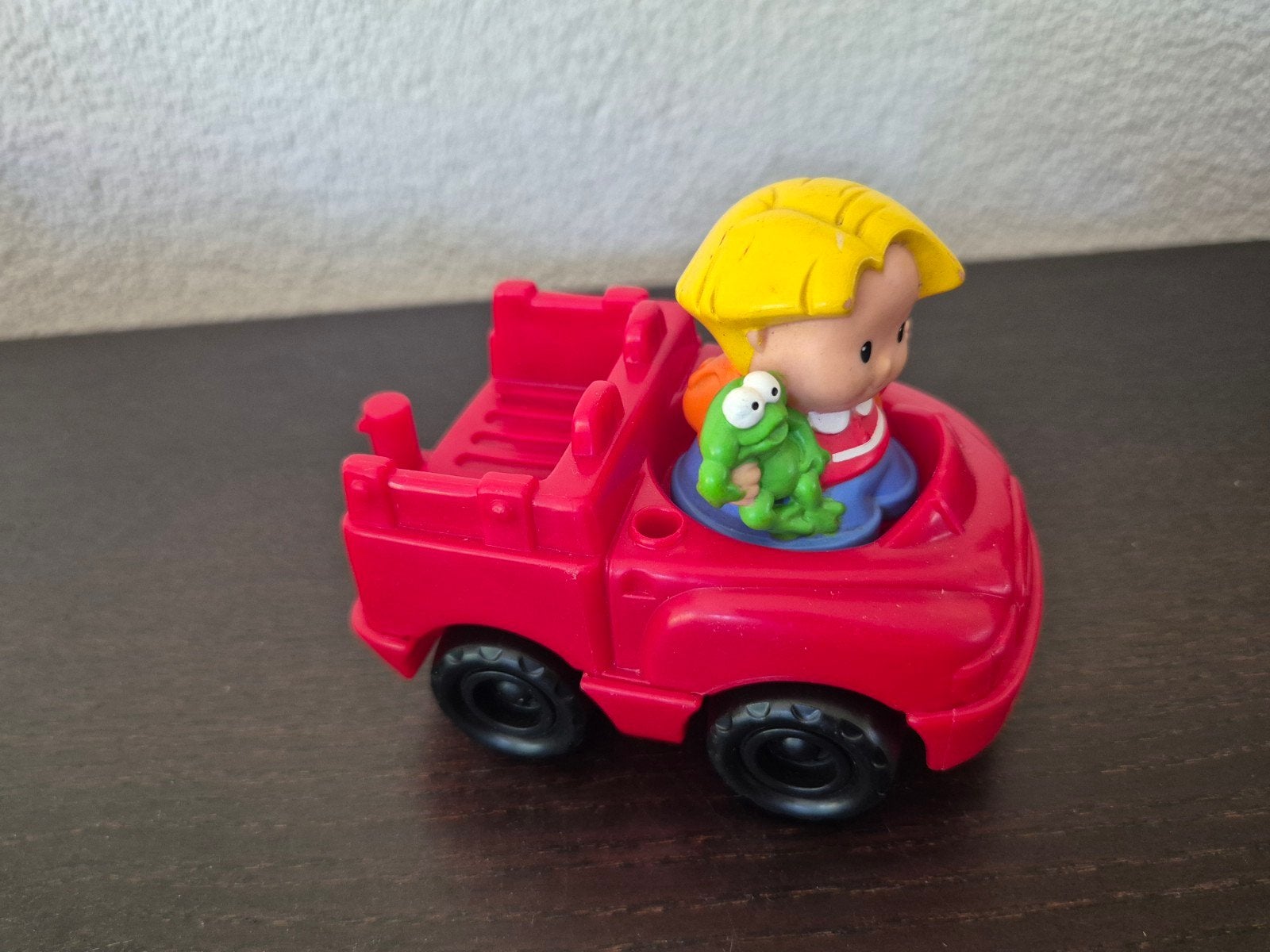 Fisher-Price Little People auto met figuur en kikker, Kinderen en Baby's, Speelgoed | Speelgoedvoertuigen, Ophalen of Verzenden