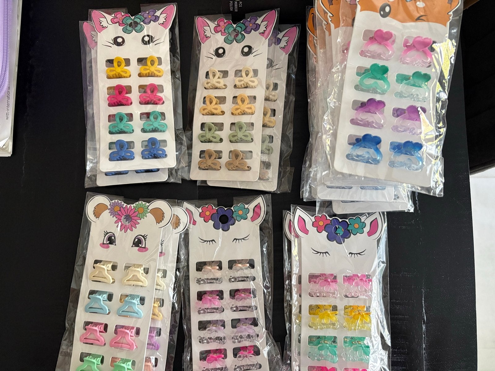 Leuke partij haarspeldjes voor kinderen - diverse kleuren, ., Nieuw, Ophalen of Verzenden, .
