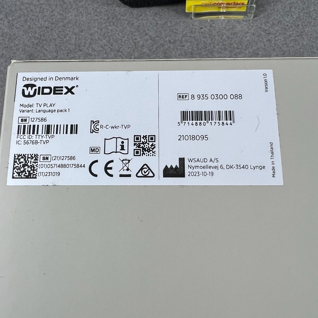 Widex TV Play streamer voor gehoorapparaat | 414096, Audio, Tv en Foto, Luidsprekers, Overige merken, Nieuw, Ophalen of Verzenden
