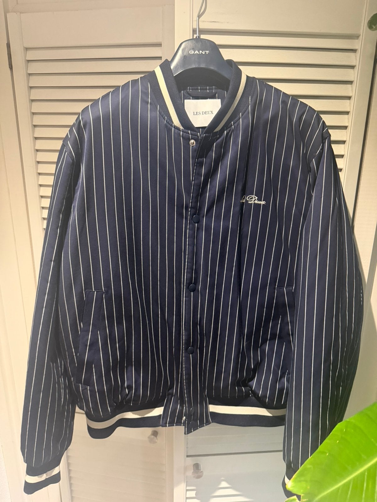 Les Deux varsity jacket XL, Verzenden, Zo goed als nieuw, Maat 56/58 (XL), Blauw