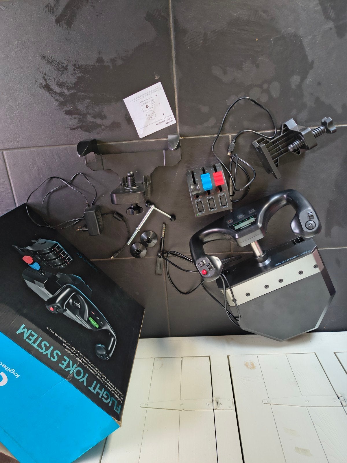 Flight Yoke System - Nieuw en ongebruikt, 1 speler, Ophalen of Verzenden, Racen en Vliegen, Vanaf 3 jaar