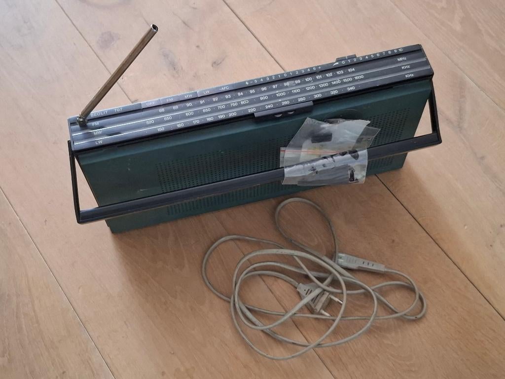 Bang en Olufsen transistorradio Beolit 707, Ophalen of Verzenden, Gebruikt, Transistorradio