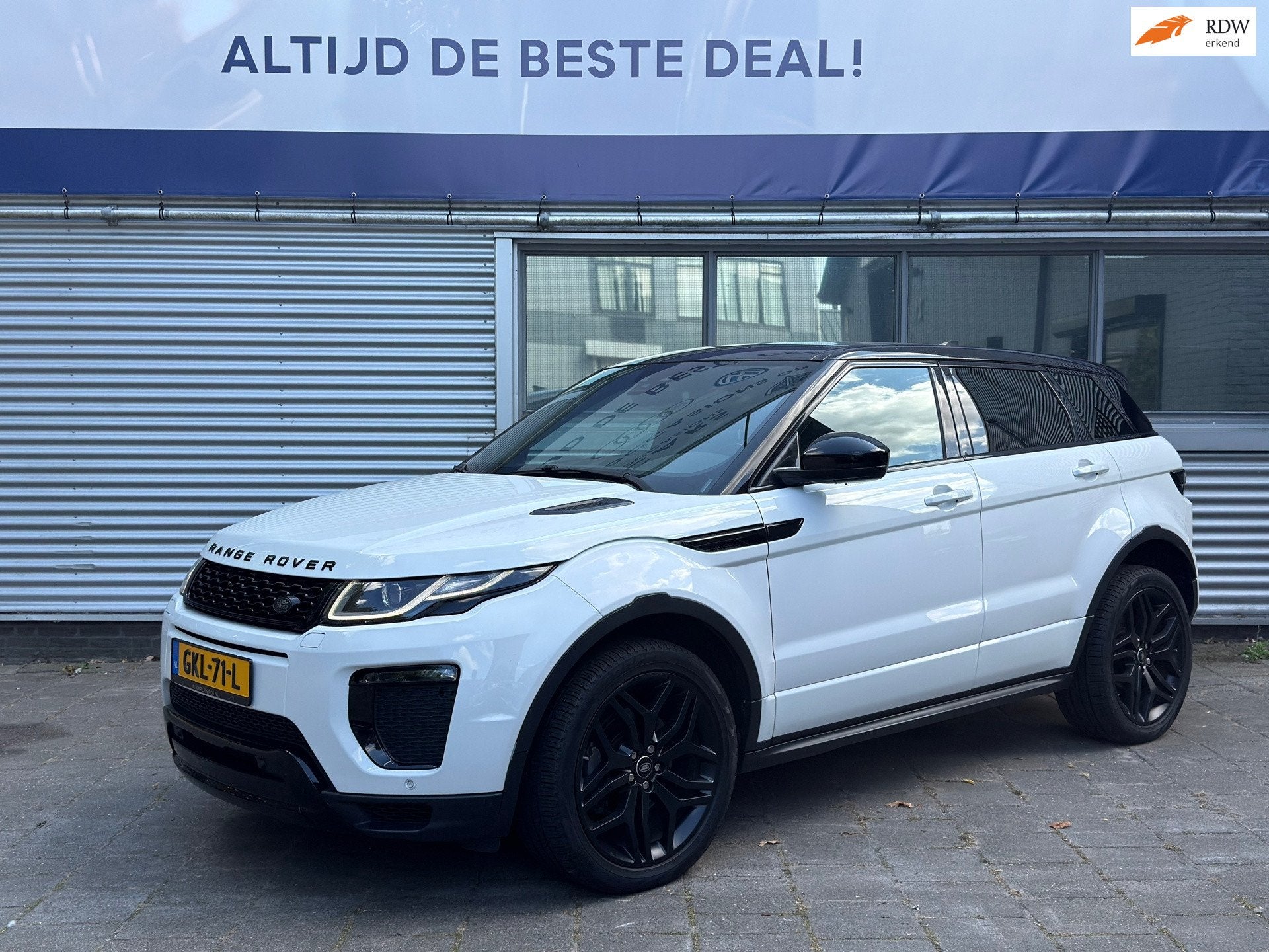 Land Rover RANGE ROVER EVOQUE 2.0 Si4 Autobiography l Black, Auto's, Automaat, 4 cilinders, Wit, Vierwielaandrijving