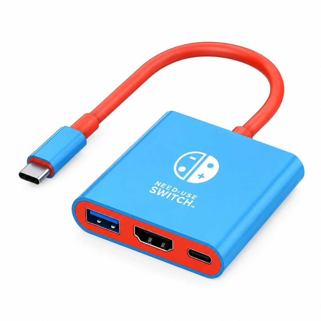 Switch To HDMI 4K Adapter €14,99 | GameshopX nl, Avontuur en Actie, Online, Ophalen of Verzenden, 3 spelers of meer
