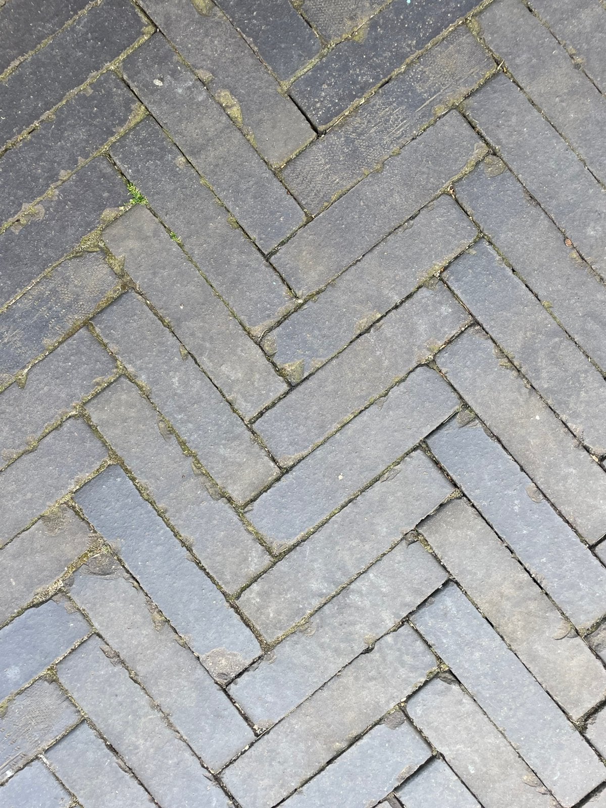 11m2 gebakken klinker antraciet, Ophalen, Zo goed als nieuw, Beton, Klinkers