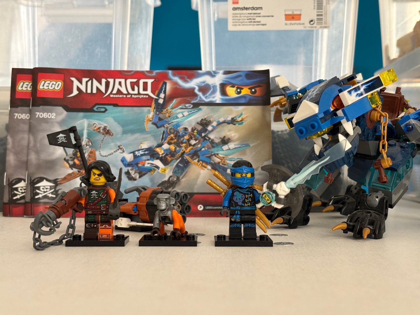 Lego Ninjago 70602, Kinderen en Baby's, Speelgoed | Duplo en Lego, Gebruikt, Lego, Ophalen of Verzenden, Compleet