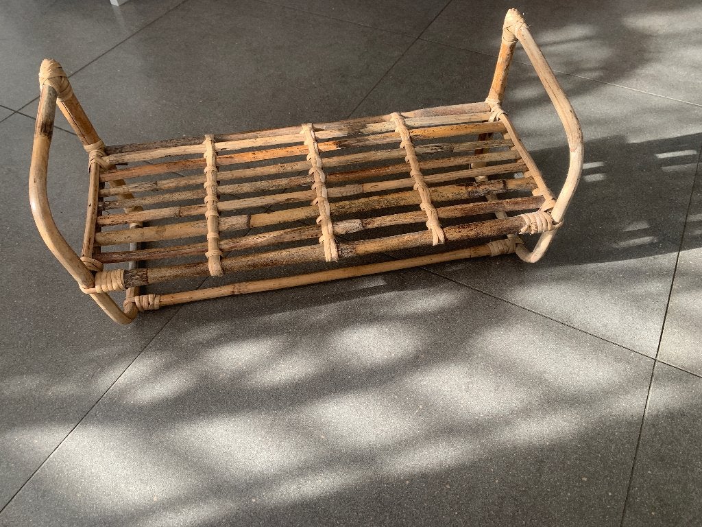 Wandrek Opjet voor de babykamer bamboe rotan, Ophalen, Zo goed als nieuw