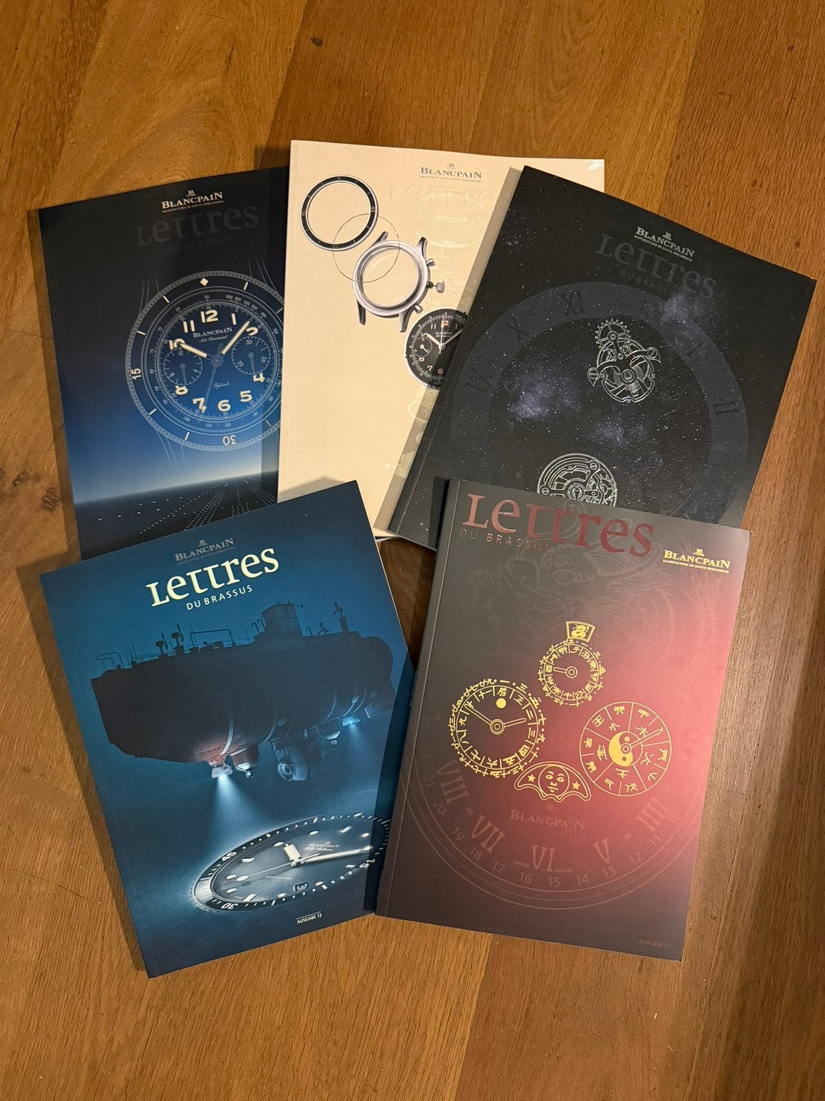 5x Blancpain horlogeboeken, Boeken, Ophalen of Verzenden, Nieuw, Overige onderwerpen