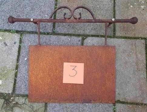 Wandbord uithangbord muurbord. Nr.3., Ophalen of Verzenden