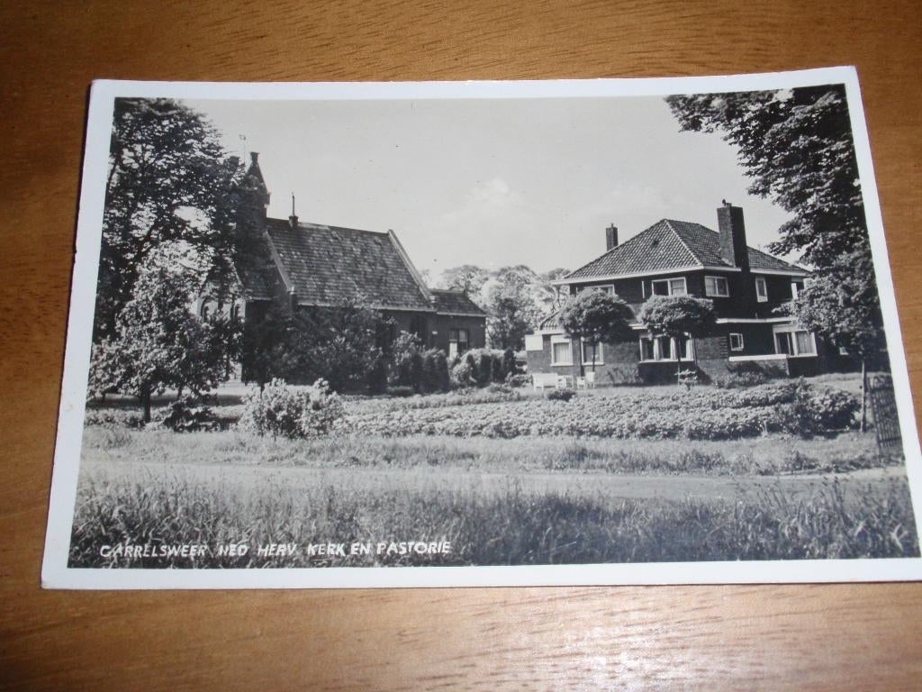 Garrelsweer Ned Herv Kerk Pastorie, Verzenden, 1920 tot 1940, Gelopen, Groningen