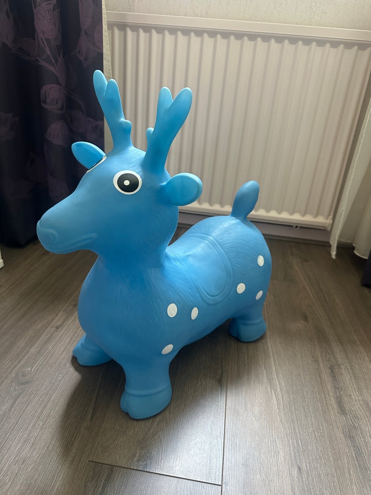 Hippy Skippy Bert het hert (blauw), Ophalen of Verzenden, Gebruikt, Overige typen