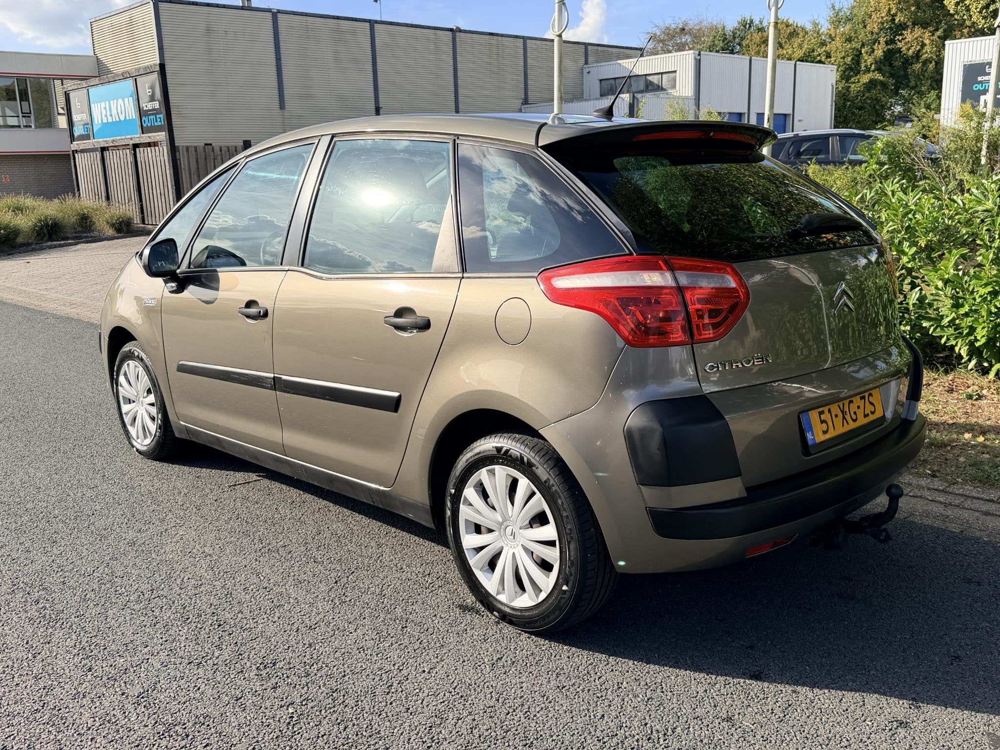Citroen C4 Picasso 1.8-16V Prestige 5p. 125PK Airco•Trekha, Gebruikt, 4 cilinders, Bruin, 1749 cc