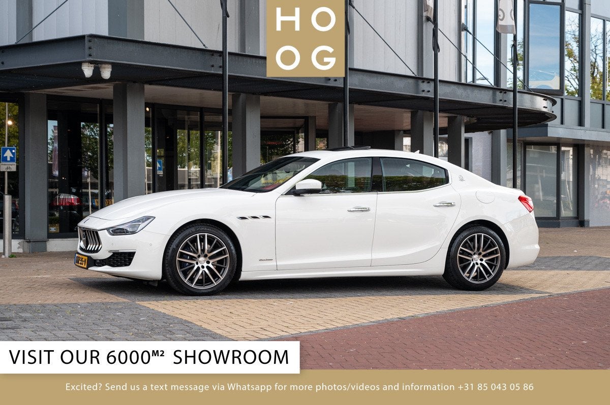 Maserati Ghibli GranLusso - Ermenegildo Zegna (bj 2019), Auto's, Maserati, Automaat, Gebruikt, Euro 6, Overige kleuren