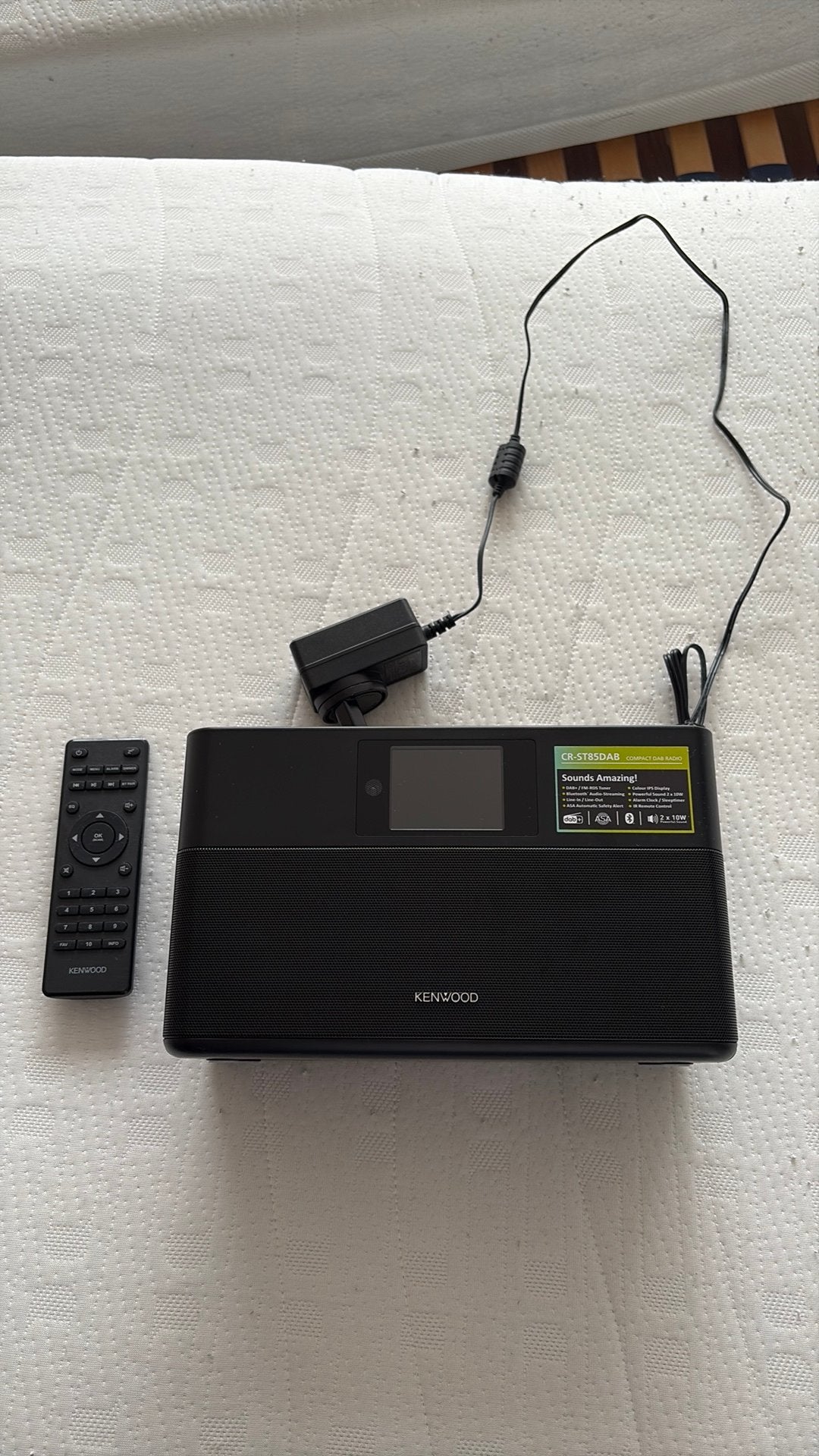 Kenwood CR-ST85DAB-B radio, Ophalen of Verzenden, Nieuw, Radio