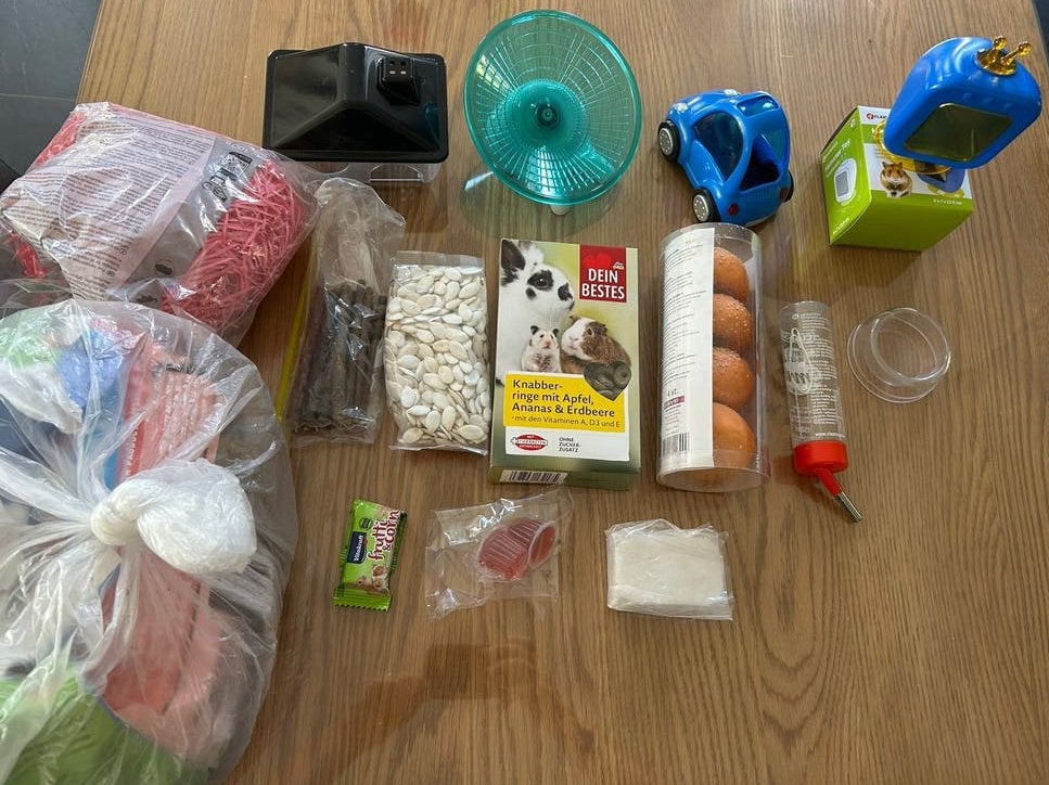 Hamster spulletjes, Ophalen of Verzenden, Zo goed als nieuw, Overige typen