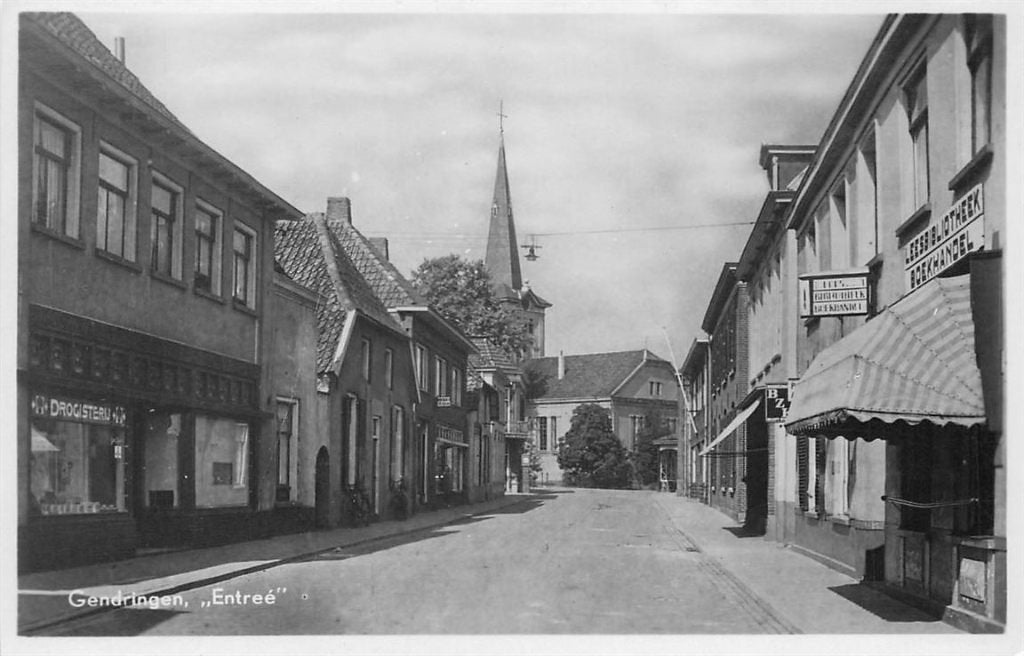 378-320-005 Gendringen Entree, Ophalen of Verzenden, Voor 1920, Gelderland