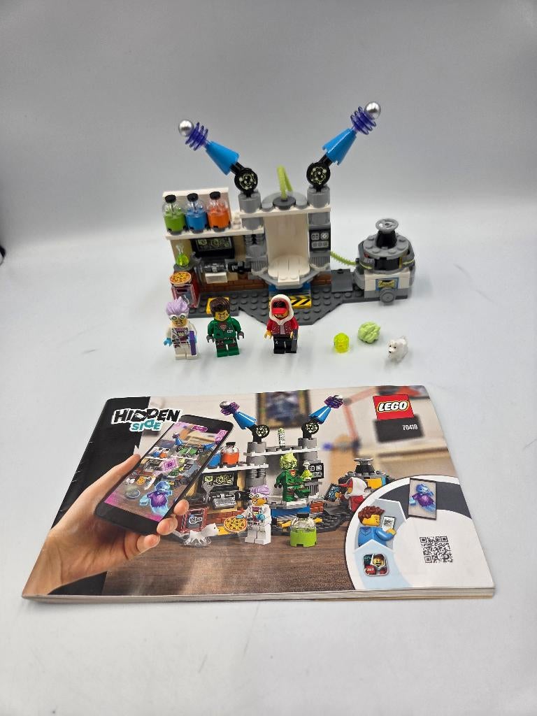 Lego Hidden side 70418 J.B.'s Ghost Lab, Compleet, Overige thema's, Lego, Ophalen of Verzenden