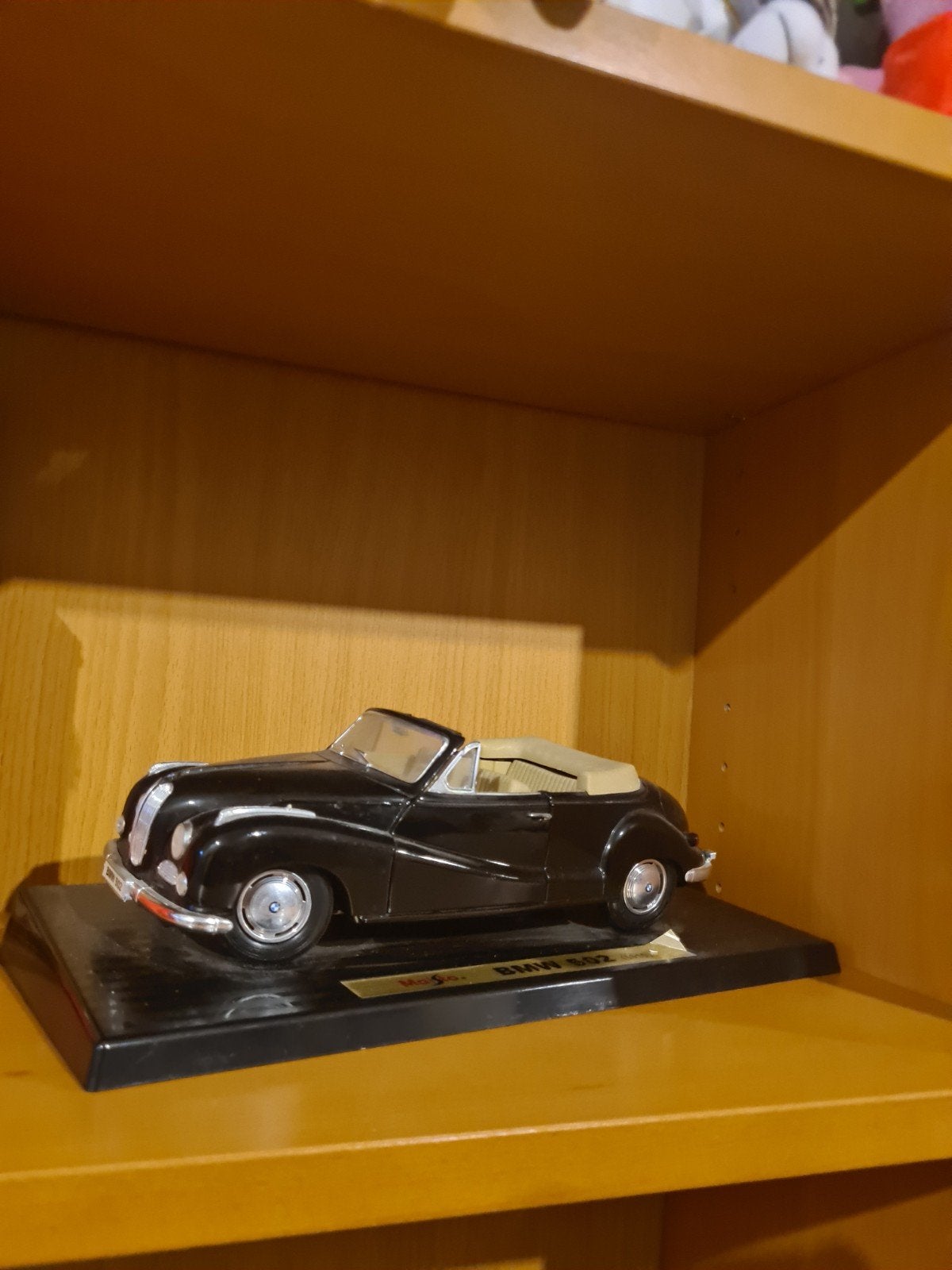 Miniatuur BMW 502 modelauto - Zwart, zo goed als nieuw, Ophalen of Verzenden, Zo goed als nieuw, Auto
