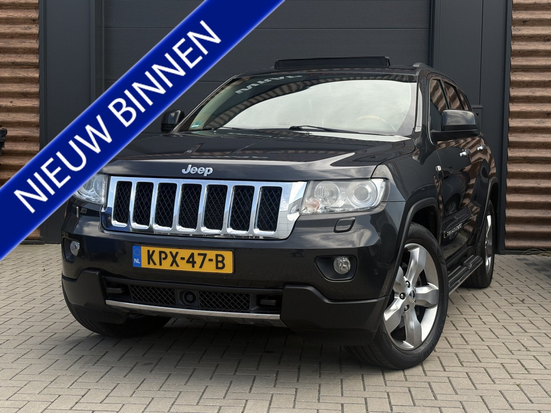 Jeep Grand Cherokee 3.6 AWD Overland Airco ACC Cr-Control Pa, Auto's, Jeep, Automaat, Euro 5, Zwart, Bedrijf