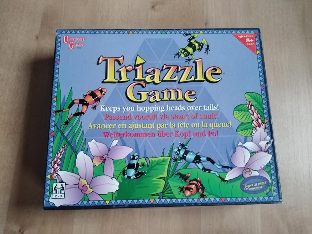 Triazzle, Drie of vier spelers, Ophalen of Verzenden, Zo goed als nieuw