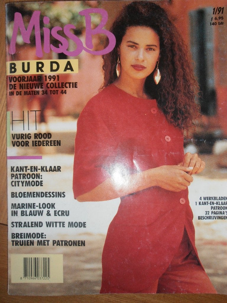 Burda Miss B voorjaar 1991, Ophalen of Verzenden, Zo goed als nieuw, Vrouw, Burda