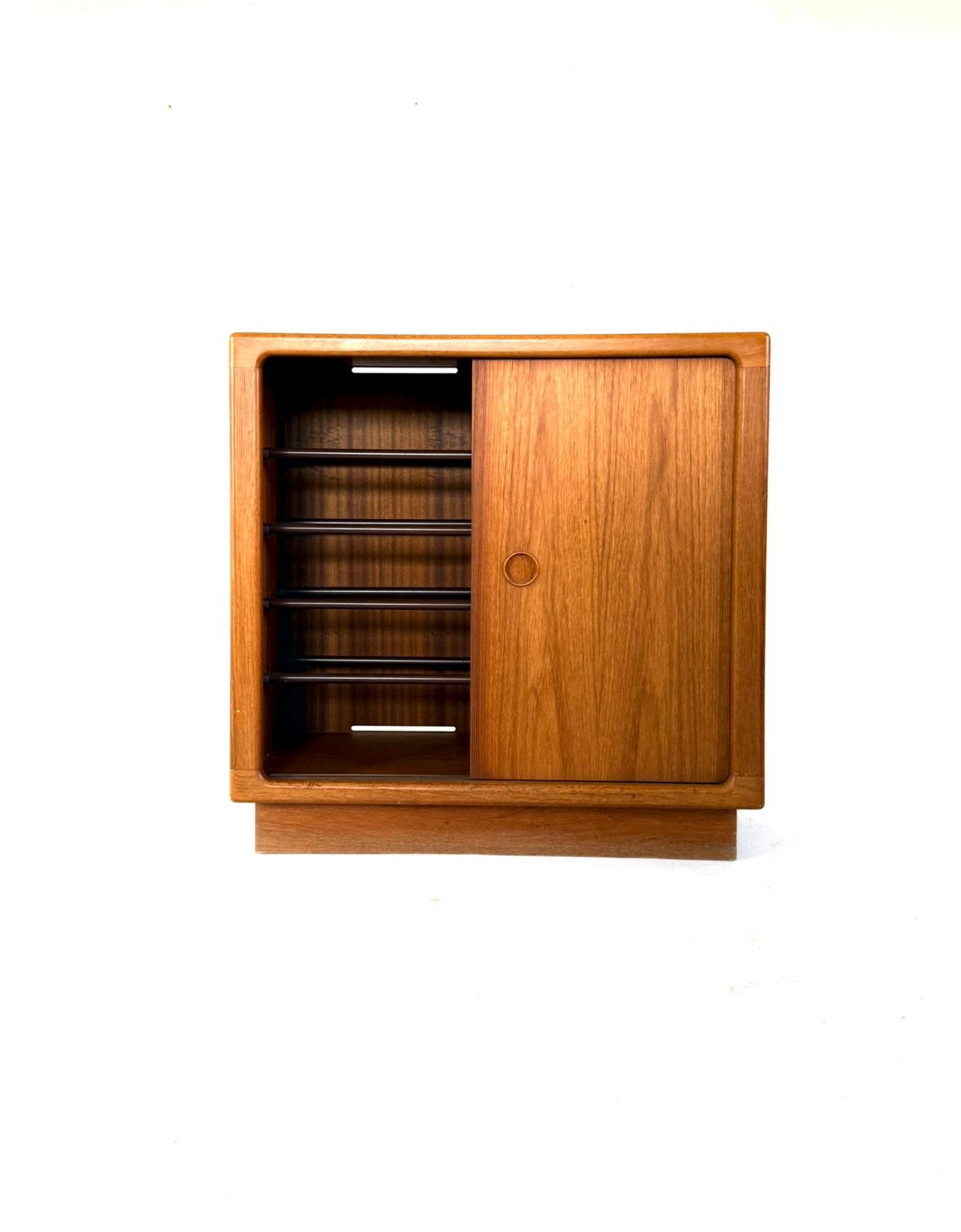 Vintage teakhouten schoenenkast, CFC Silkeborg ‘70, CFC Silkeborg, Ophalen of Verzenden, CFC Silkeborg, Minder dan 150 cm