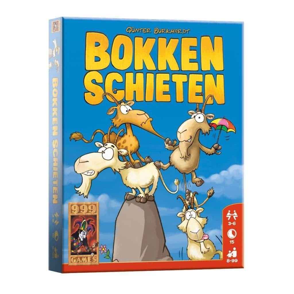 Spel Bokkenschieten 999 games, Ophalen of Verzenden, Zo goed als nieuw
