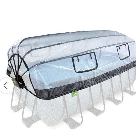EXIT Zwembadoverkapping 400 x 200 cm excl. Scharniersluiting, Tuin en Terras, Zwembaden, Nieuw, Overige typen, 80 tot 120 cm, 400 cm of meer