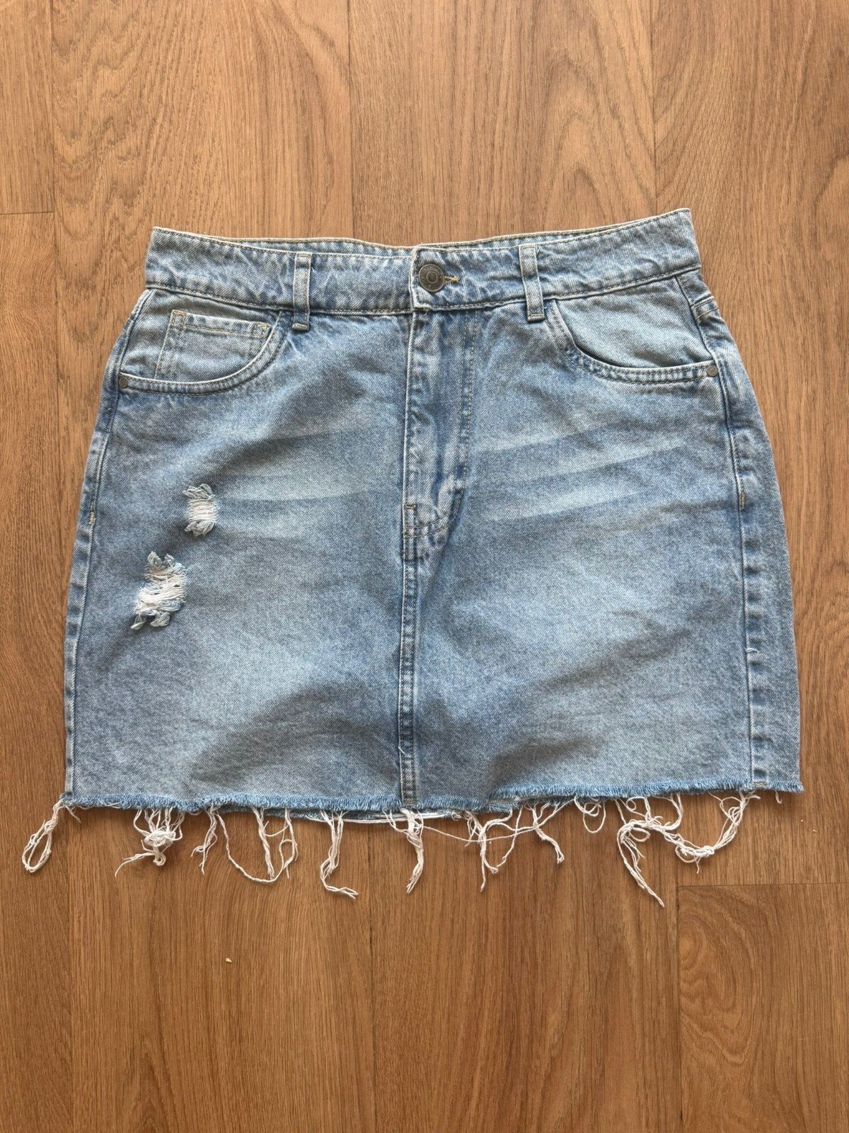 spijkerrok van Barbados denim maat 38, Maat 38/40 (M), Blauw, Barbaos denim, Ophalen of Verzenden