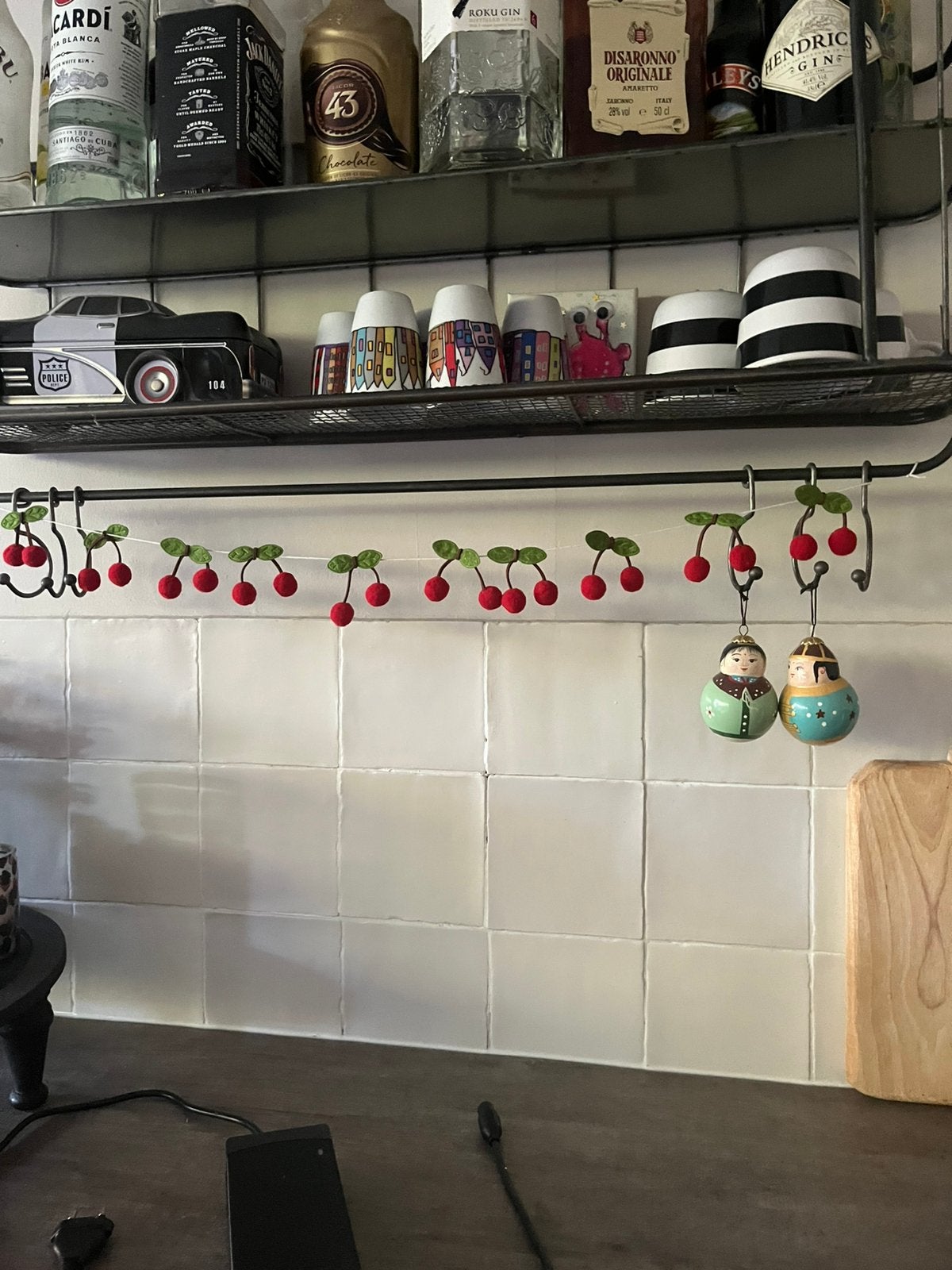 Leuke slinger van kersen; zomers!, Ophalen of Verzenden, Nieuw