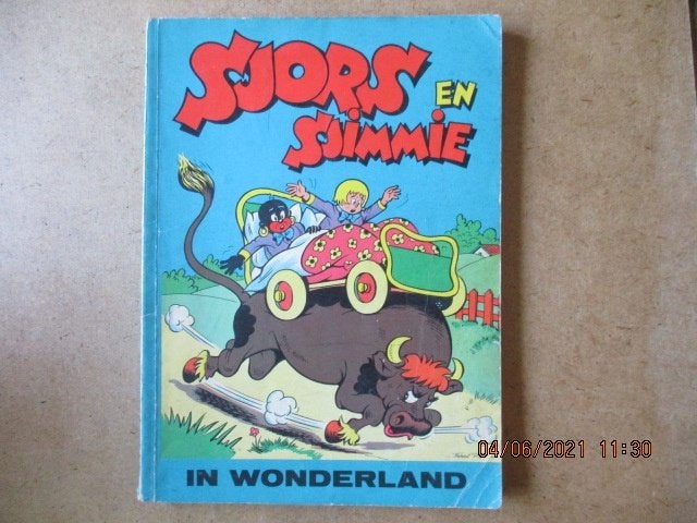 adv4029 sjors en sjimmie in wonderland, Eén stripboek, Ophalen, Gelezen