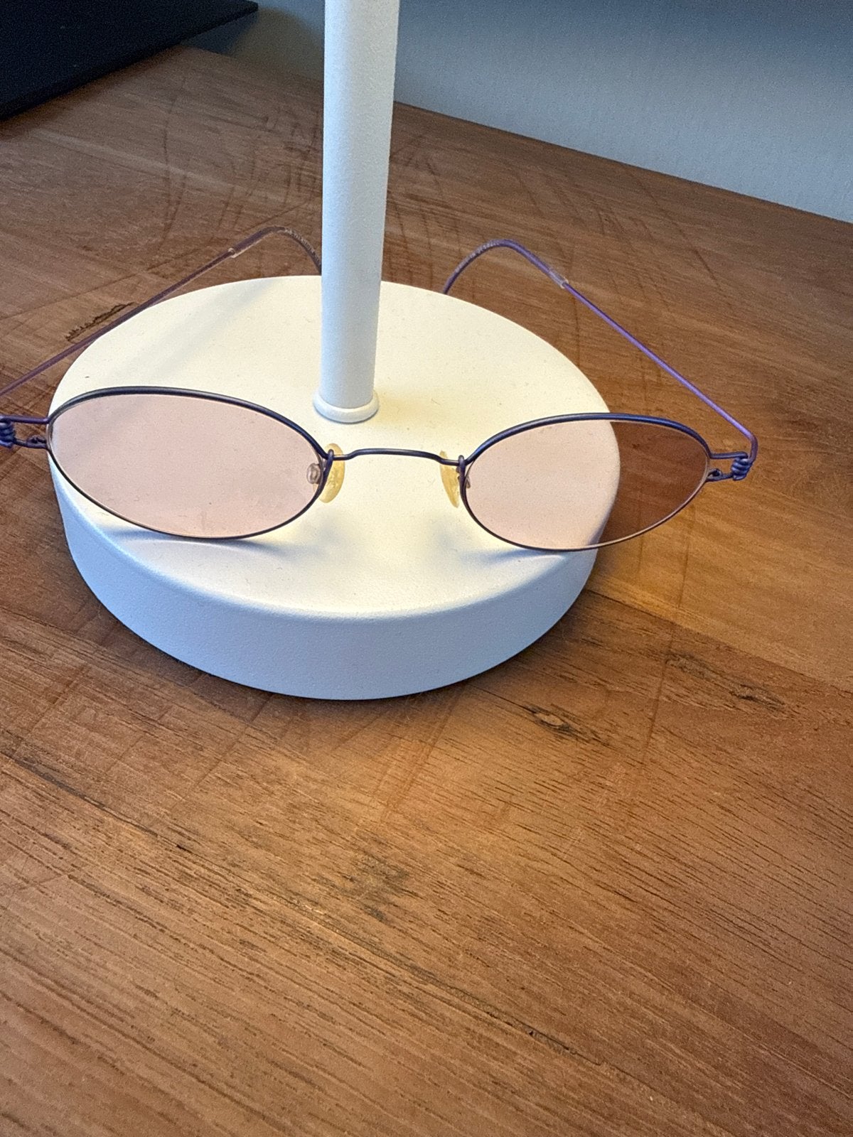 Lindberg Titanium Bril - Paars met Roze Glazen, Overige merken, Paars, Ophalen of Verzenden, Zo goed als nieuw