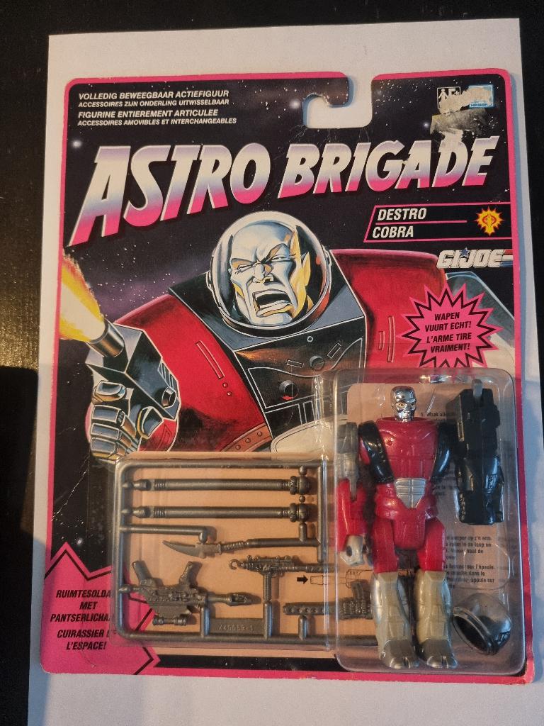 Gi Joe Cobra Astro brigade destro on card nederlands 1993, Verzamelen, Ophalen of Verzenden, Nieuw