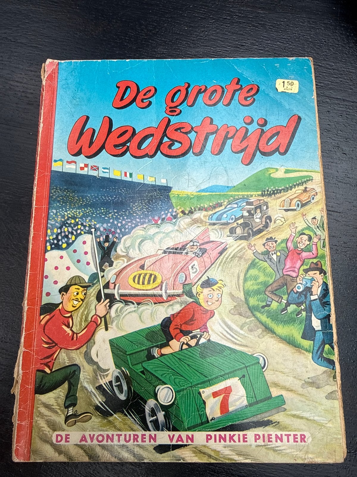 De Grote Wedstrijd - De Avonturen van Pinkie Pienter, Boeken, Stripboeken, Eén stripboek, Ophalen, Gelezen