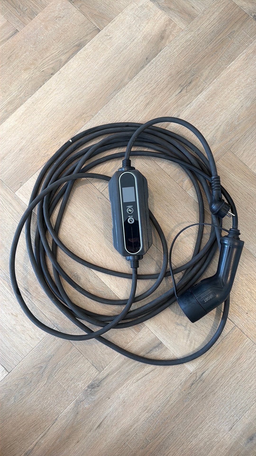 Mobiele lader 13A 1 fase - 10 meter kabel, Ophalen of Verzenden, Gebruikt, Universele onderdelen