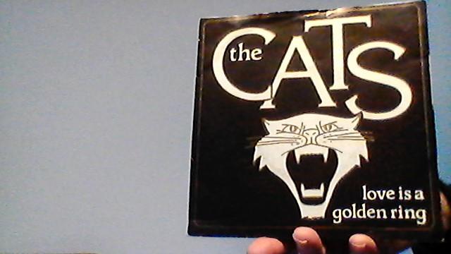 the cats jukebox single love is a golden ring uit 1983, Cd's en Dvd's, Vinyl Singles, Ophalen of Verzenden, Zo goed als nieuw