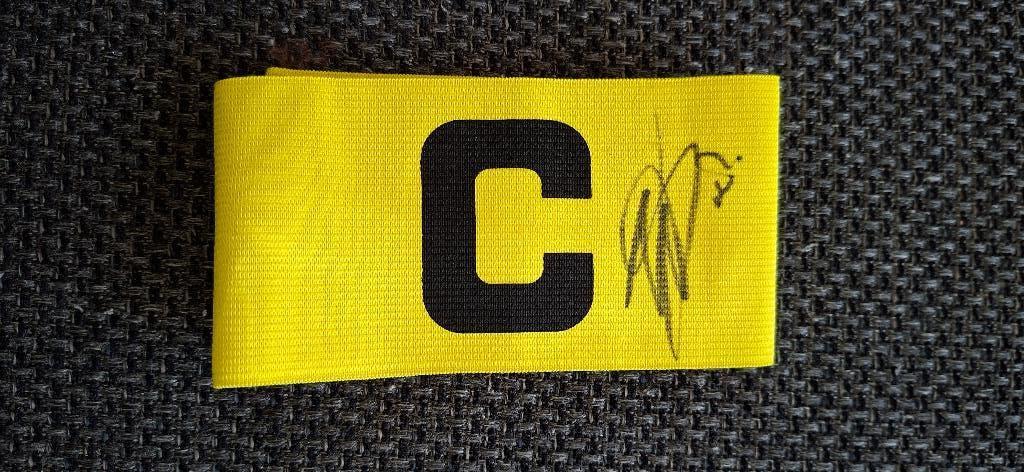 Aanvoerdersband met handtekening Jens Toornstra # FC Utrecht, Ophalen of Verzenden, Nieuw, F.C. Utrecht, Overige typen
