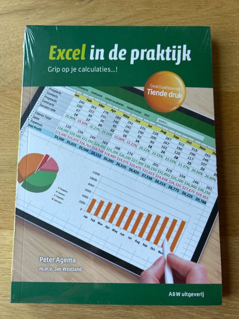 Excel 2013 in de praktijk, Boeken, Agema P., Nieuw, Beta, HBO