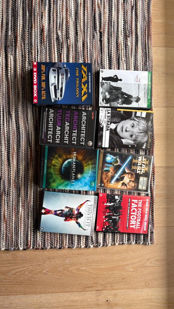 Dvd divers ()Architect zijn 5 dvd), Alle leeftijden, Ophalen, Zo goed als nieuw
