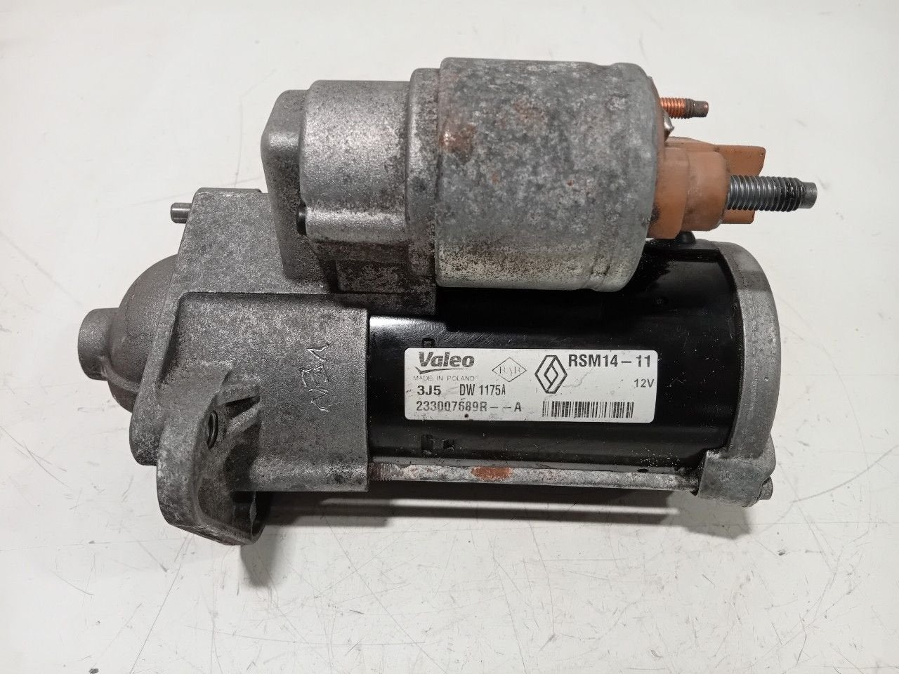 Startmotor Renault Clio, Onderdelen@venauto.nl, Van der Ven Autorecycling B.V., Gebruikt, Ettenseweg 76, 4706 PB Roosendaal, The Netherlands