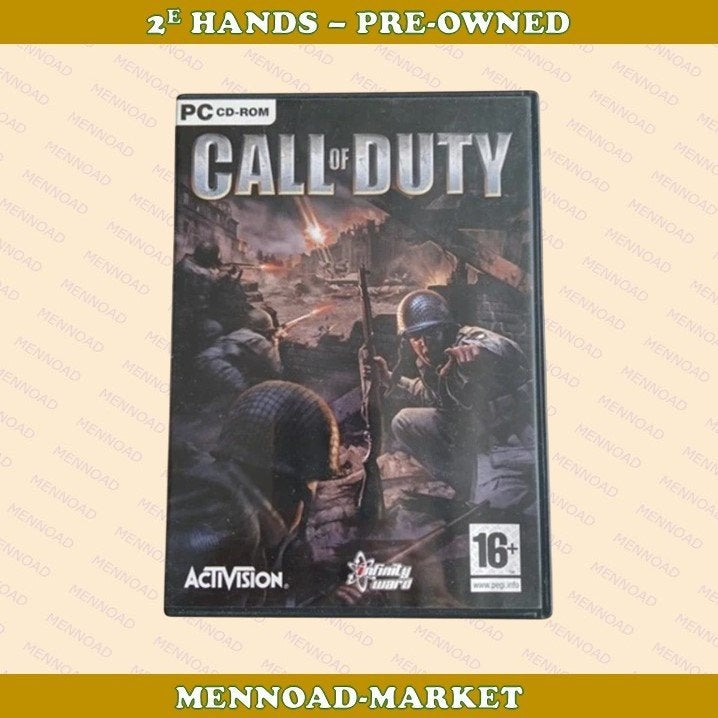 Call of Duty 2 PC CD-ROM - Klassieke WOII Shooter, Spelcomputers en Games, Games | Pc, Online, Shooter, Activision, 1 speler