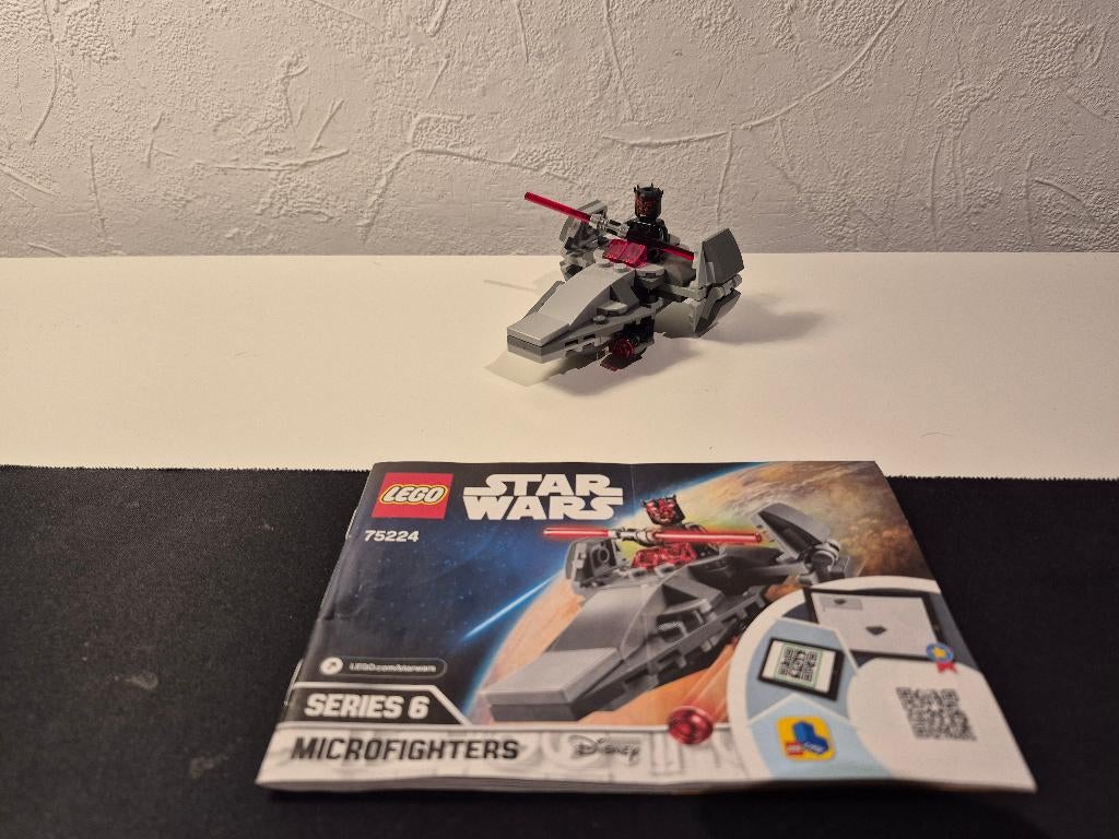 Lego Star Wars 75224 Sith Infiltrator Microfighter, Kinderen en Baby's, Speelgoed | Duplo en Lego, Gebruikt, Star Wars, Lego, Ophalen of Verzenden