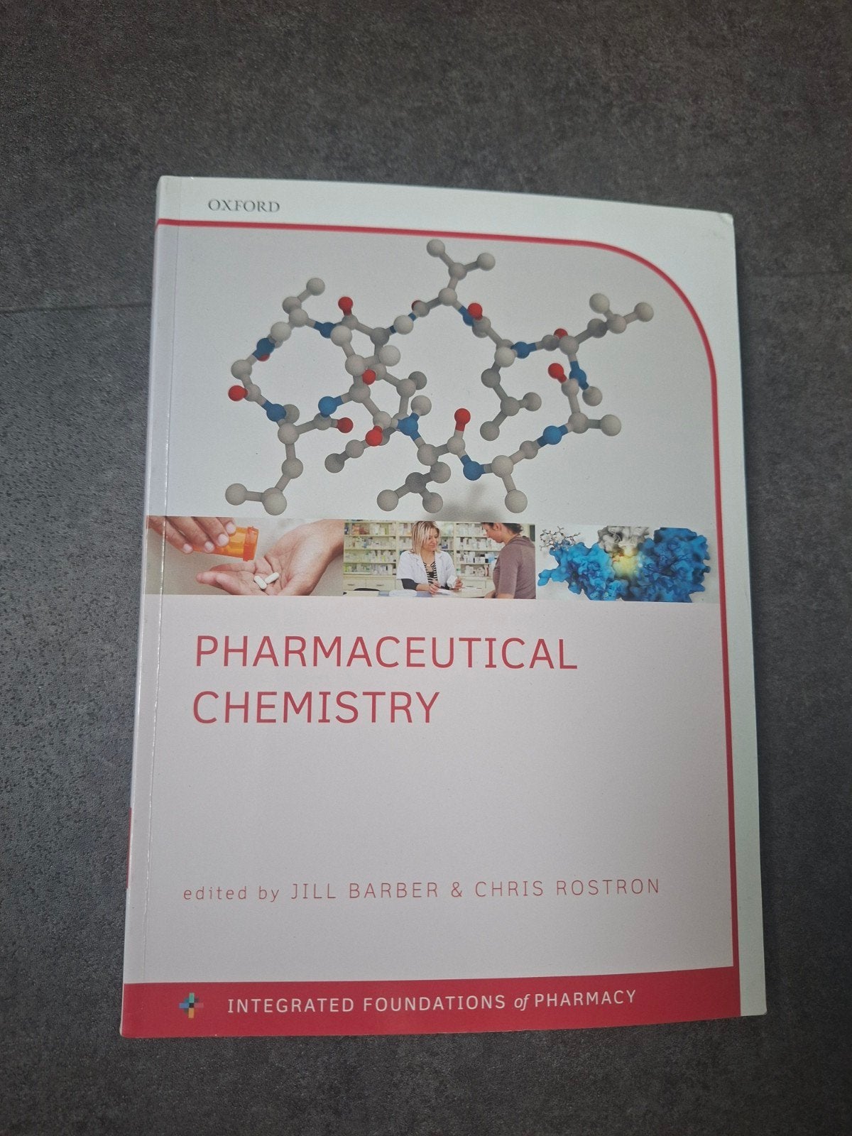 Pharmaceutical Chemistry - Oxford University Press, Zo goed als nieuw, Jill Barber & Chris Rostron, Beta, HBO