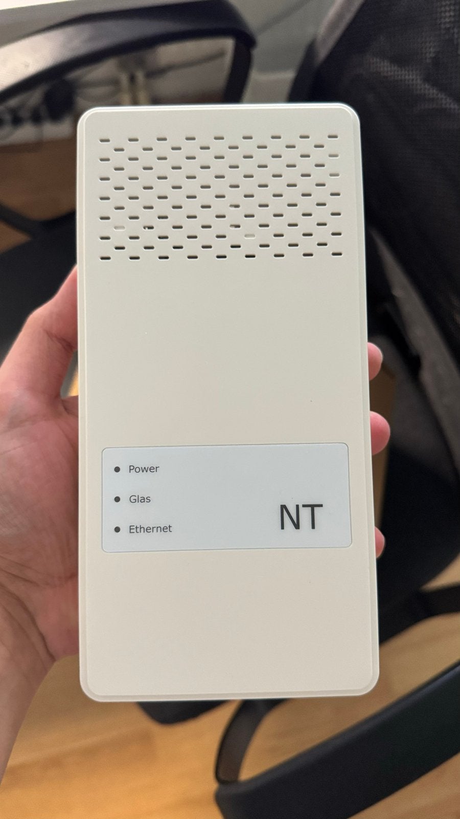 ZTE ZXHN F3100 Glasvezelkastje, Computers en Software, Ophalen of Verzenden, Zo goed als nieuw, Router met modem