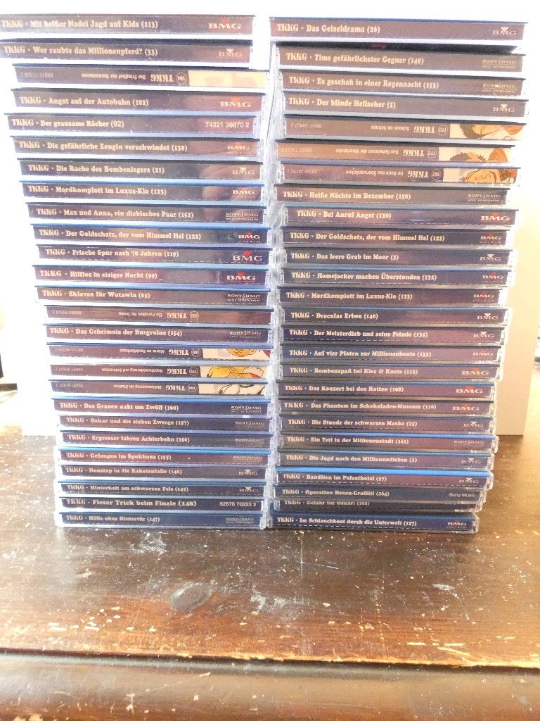 52x CD Stefan Wolf TKKG Duits Hoorspel, Verzenden, Gebruikt