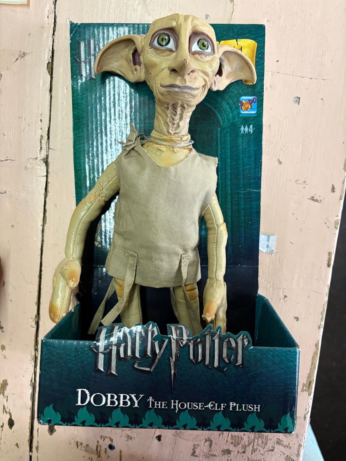 Harry potter dobby figuur, Ophalen of Verzenden, Zo goed als nieuw, Actiefiguurtje