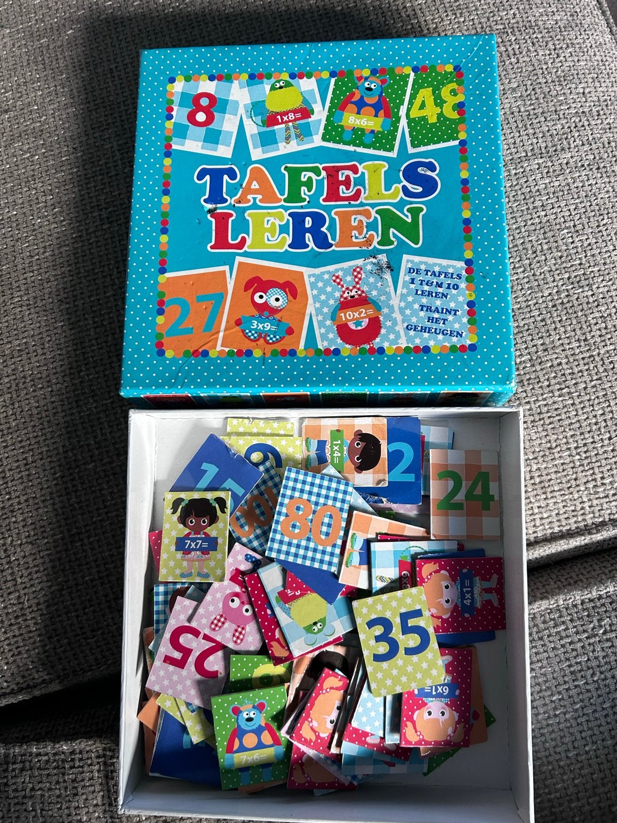 Tafels Leren Spel - Educatief Rekenspel voor Kinderen, Ophalen of Verzenden, Gebruikt, Rekenen