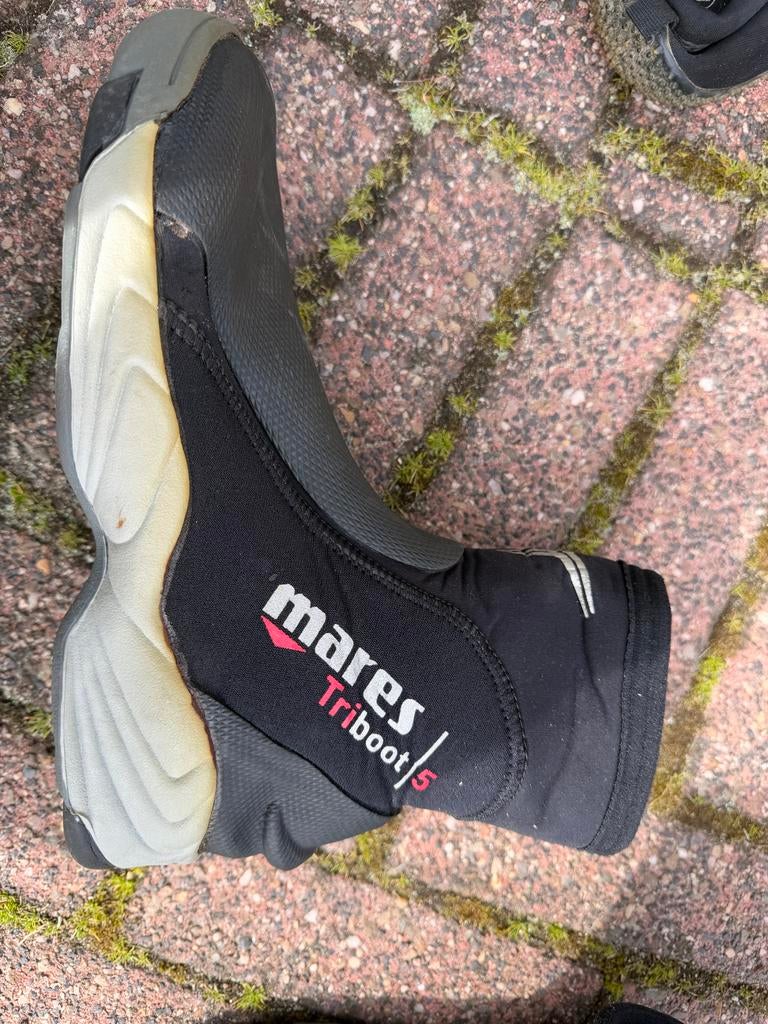 Mares Triboot 5mm Duikschoenen - Maat 7, Watersport en Boten, Ophalen of Verzenden, Gebruikt, Overige typen