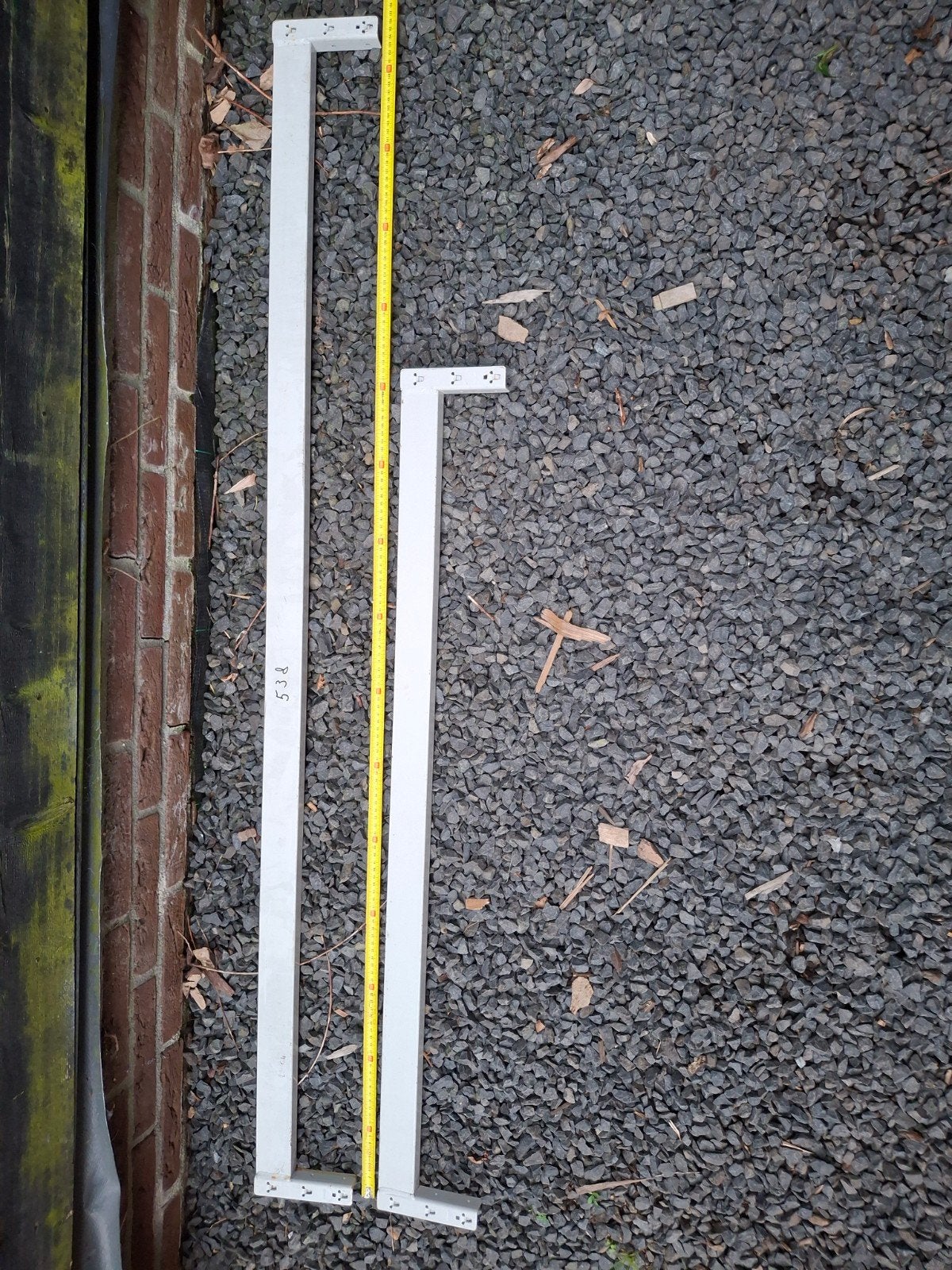 34x Bosal liggers bandenstelling & grootvakstelling, Doe-het-zelf en Verbouw, Ophalen, Gebruikt, IJzer