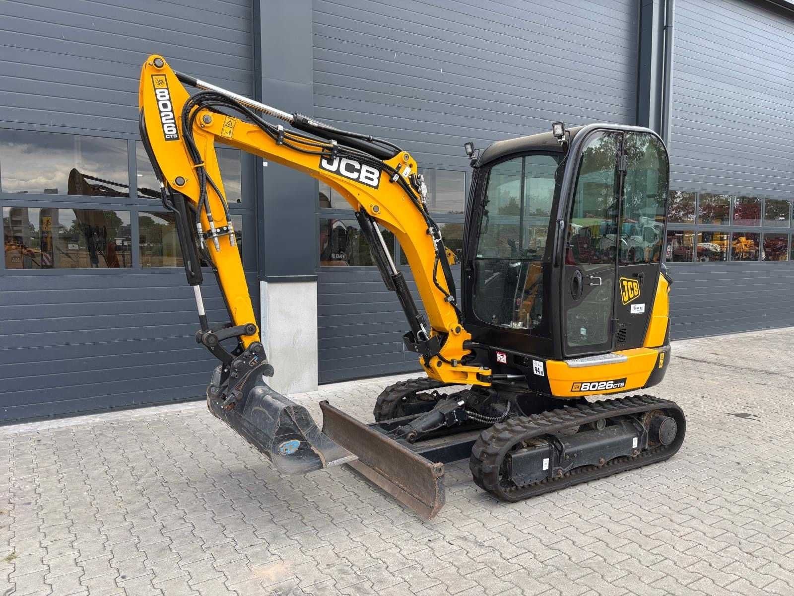 2023 JCB 8026 CTS minigraver – 2023 – 735 uur – CW05, Graafmachine